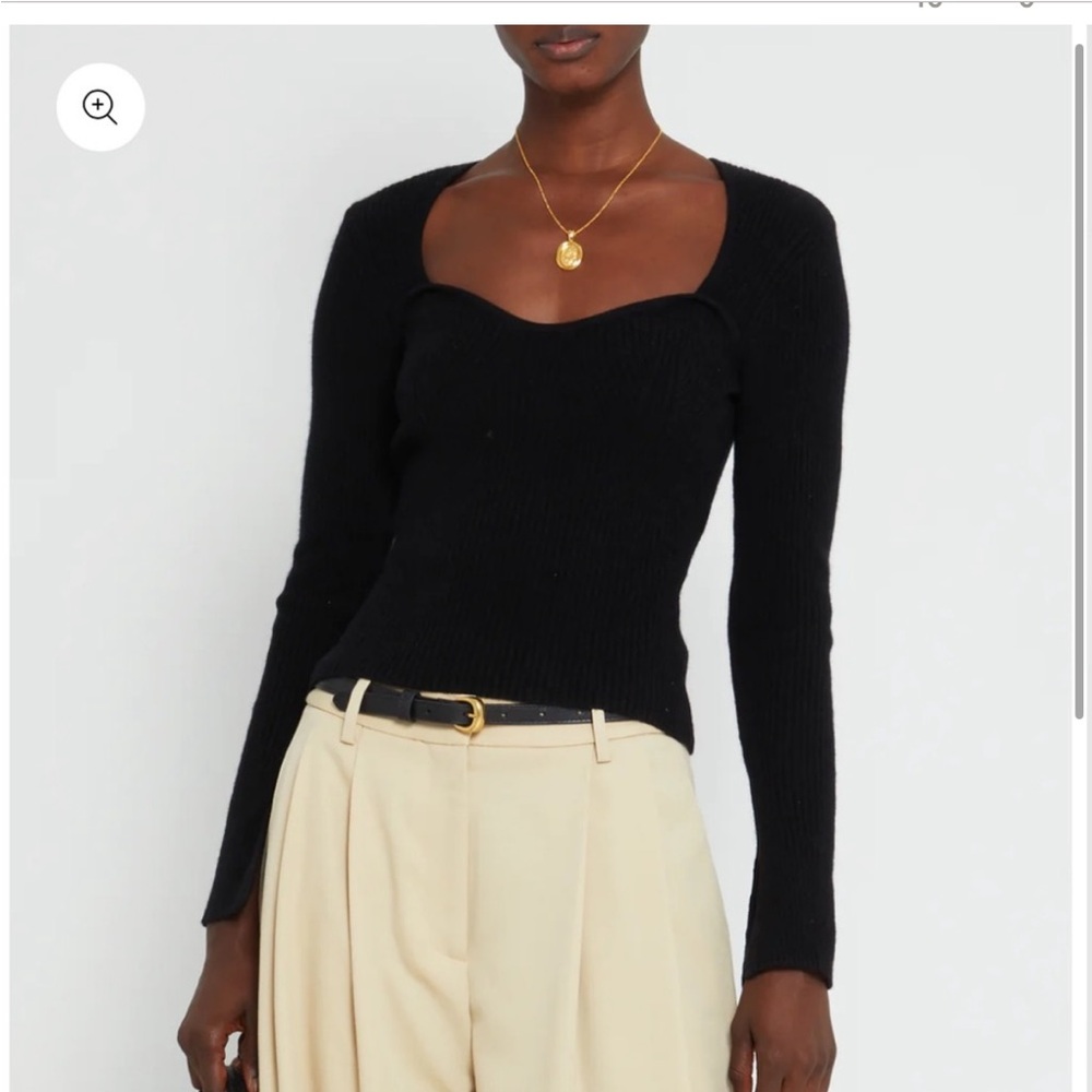 Caara - Few Moda - Kea Cashmere Sweater BLACK